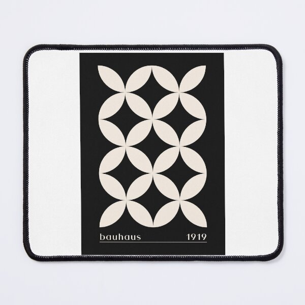 Item preview, Bauhaus 1919 Geometric Pattern | Minimalist Mid Century Modern Abstract Art designed and sold by swiftbeautyy.
