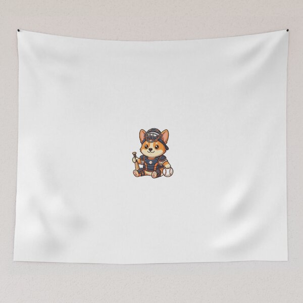 Item preview, Diamond Defender Corgi - Cute Baseball Catcher Dog T-Shirt designed and sold by FightStamp.