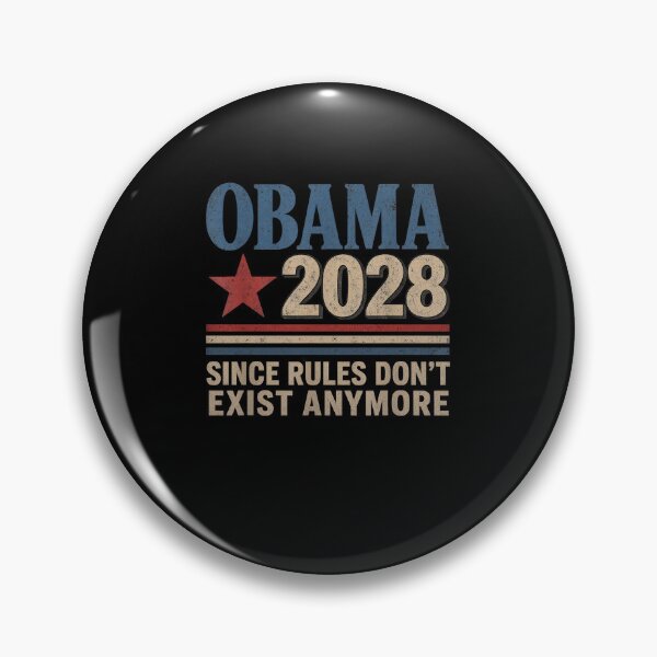 Item preview, Obama 2028 Since Rules Don't Exist Anymore Funny Political Parody designed and sold by Glow-Paw-Studio.
