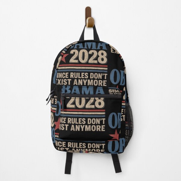 Item preview, Obama 2028 Since Rules Don't Exist Anymore Funny Political Parody designed and sold by Glow-Paw-Studio.