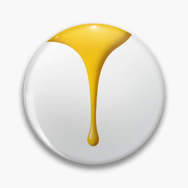 Item preview, Dripping Yellow Paint – Photorealistic Liquid Paint Cutout designed and sold by EmeraldeaArt.