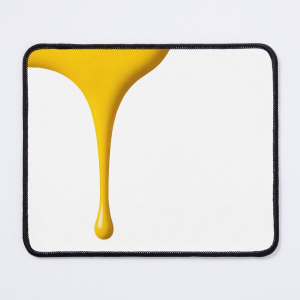 Item preview, Dripping Yellow Paint – Photorealistic Liquid Paint Cutout designed and sold by EmeraldeaArt.