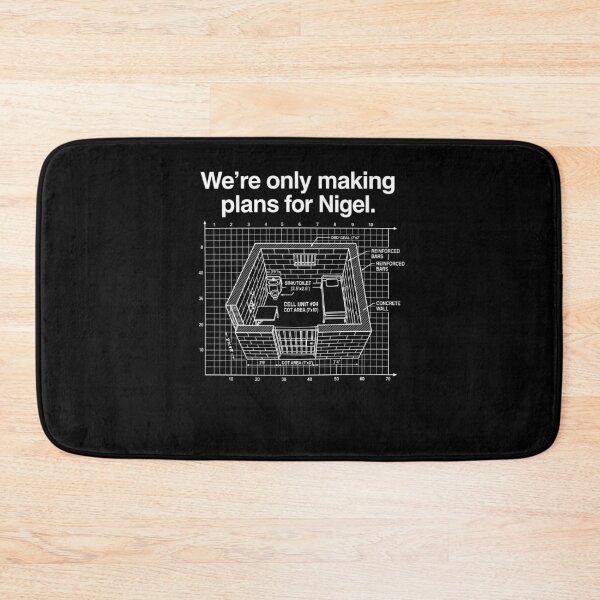 Item preview, We're Only Making Plans For Nigel Funny Music designed and sold by Glow-Paw-Studio.