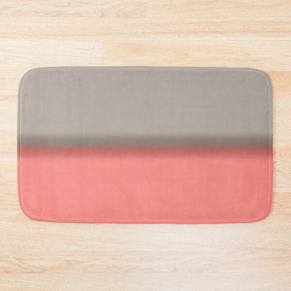 Item preview,  Taupe and Bright Coral Color Block designed and sold by pluielegere.