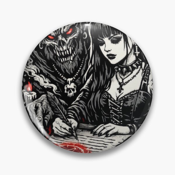 Item preview, Soul Contract Gothic Demon Ritual Shirt designed and sold by WearTheVibe Store.