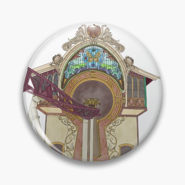 Item preview, The Ride to Happiness - Plopsaland Coaster Illustration (Theme Park Fan Art) designed and sold by FoolishDreamers.