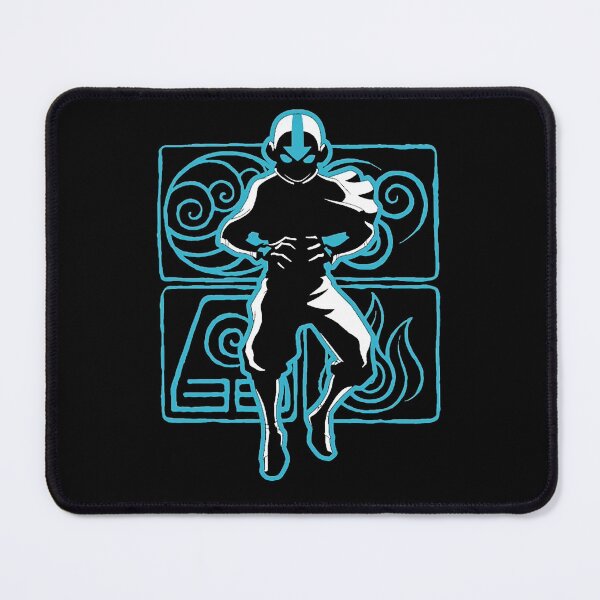 Item preview, Aang Four Elements Master Avatar State Silhouette designed and sold by anierladsas.