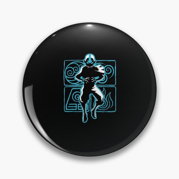Item preview, Aang Four Elements Master Avatar State Silhouette designed and sold by anierladsas.