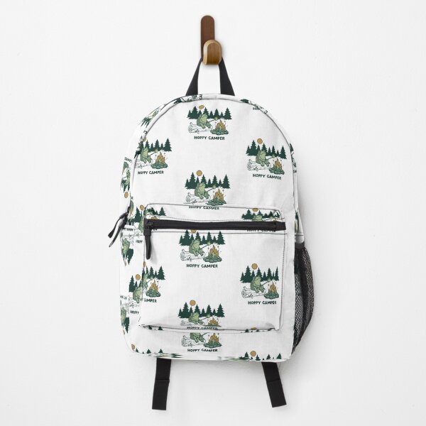 Item preview, Happy Camper Frog Camping Around the Campfire designed and sold by Gbriel3.