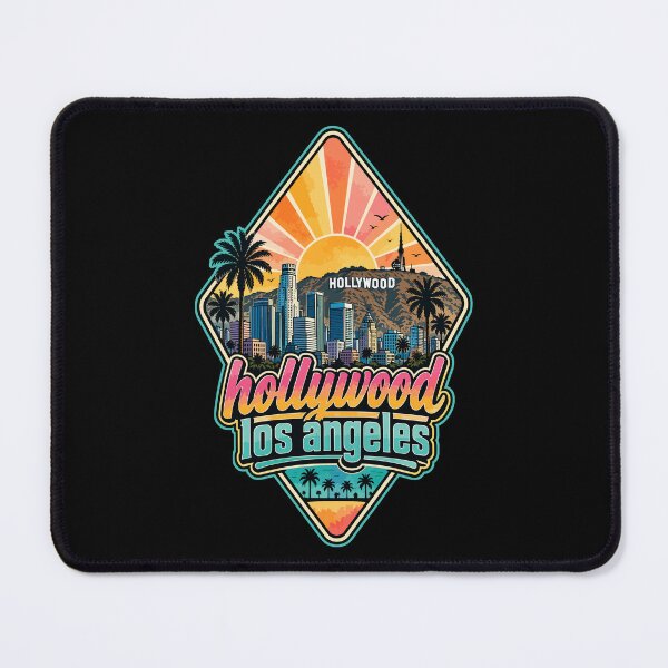 Item preview, Hollywood Los Angeles California Travel Watercolor designed and sold by TomFrontierArt.