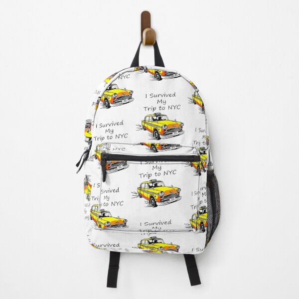Item preview, I Survived My Trip To NYC Funny New York Yellow Taxi Design designed and sold by CocoLama.
