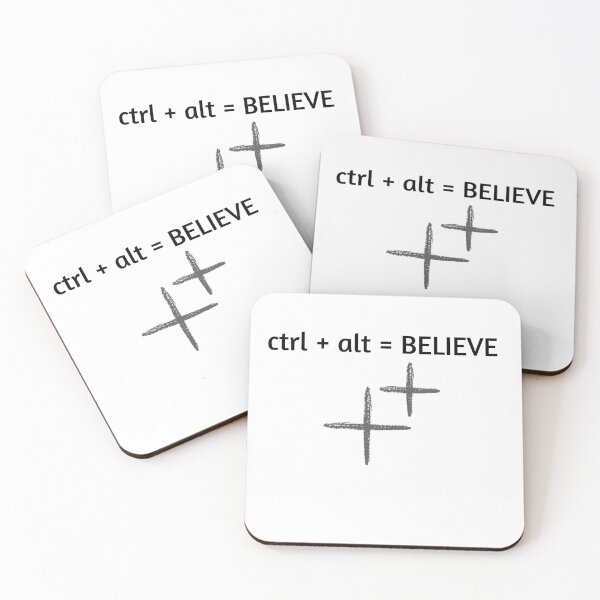 Item preview, ctrl+alt=believe designed and sold by printcraftLab23.