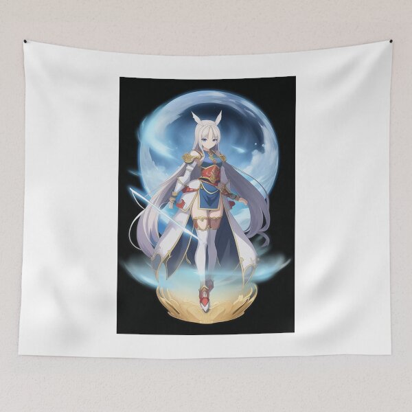 Item preview, Art - Stylized Fantasy Heroine, Dreamlike Anime Illustration designed and sold by AnimeShin.