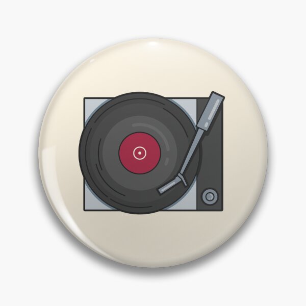 Item preview, Vinyl Record Player | Cartoon Style Digital Art designed and sold by BuenoStudio.