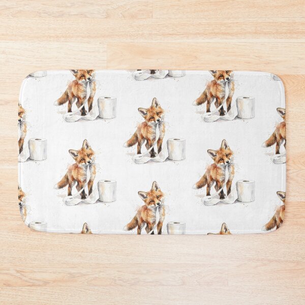 Item preview, Fox Toilet Paper designed and sold by Tiffany Roy.
