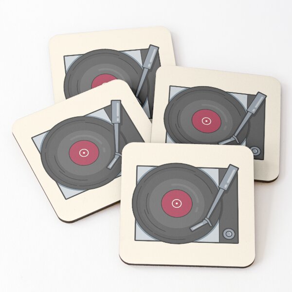 Item preview, Vinyl Record Player | Cartoon Style Digital Art designed and sold by BuenoStudio.