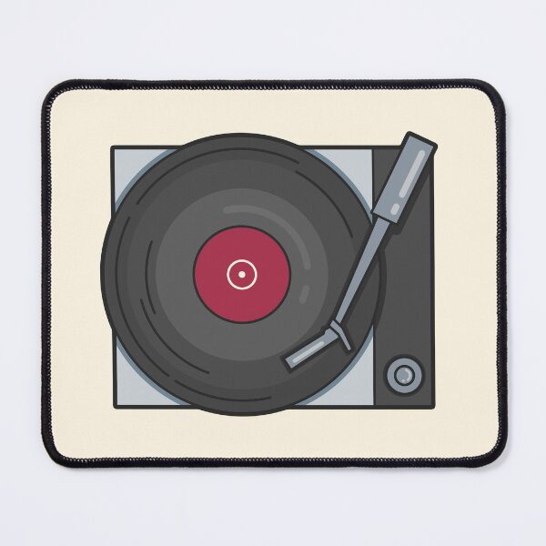Item preview, Vinyl Record Player | Cartoon Style Digital Art designed and sold by BuenoStudio.