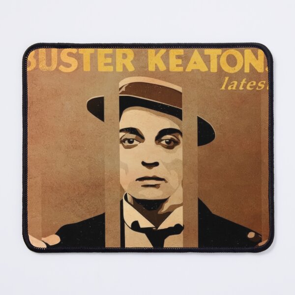 Item preview, Buster Keaton Cops (1922) Vintage Silent Film Poster designed and sold by shafinaelvira.