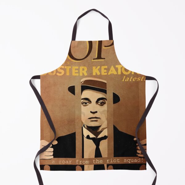 Item preview, Buster Keaton Cops (1922) Vintage Silent Film Poster designed and sold by shafinaelvira.