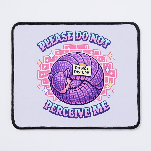 Item preview, Please Do Not Perceive Me Funny Introvert Pangolin Meme designed and sold by LazyPaw Design.