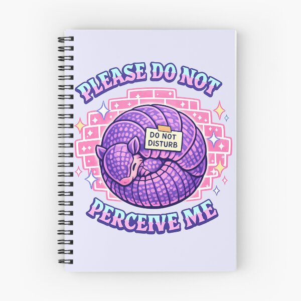 Item preview, Please Do Not Perceive Me Funny Introvert Pangolin Meme designed and sold by LazyPaw Design.