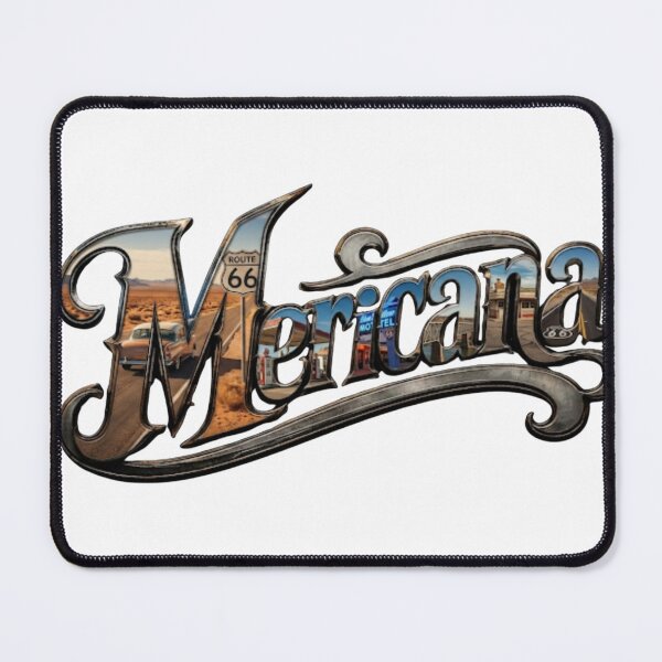 Item preview, Mericana Route 66 Americana Wordmark designed and sold by GrizzAdams71.
