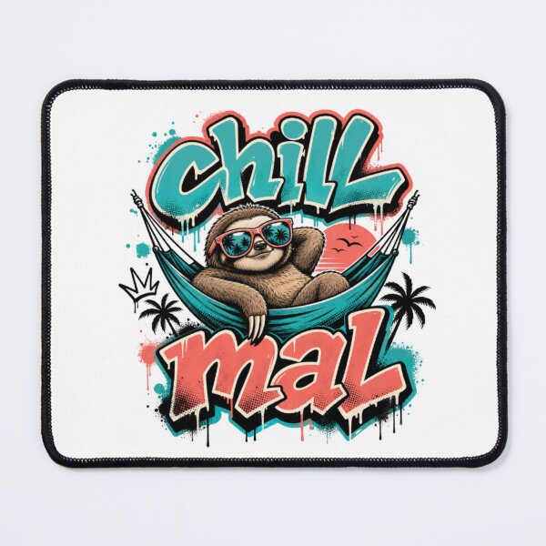 Item preview, Sloth in hammock, chilling designed and sold by Radixbarny.
