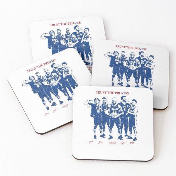 Item preview, Trust The Process Philadelphia Basketball Vintage Fan designed and sold by Glow-Paw-Studio.