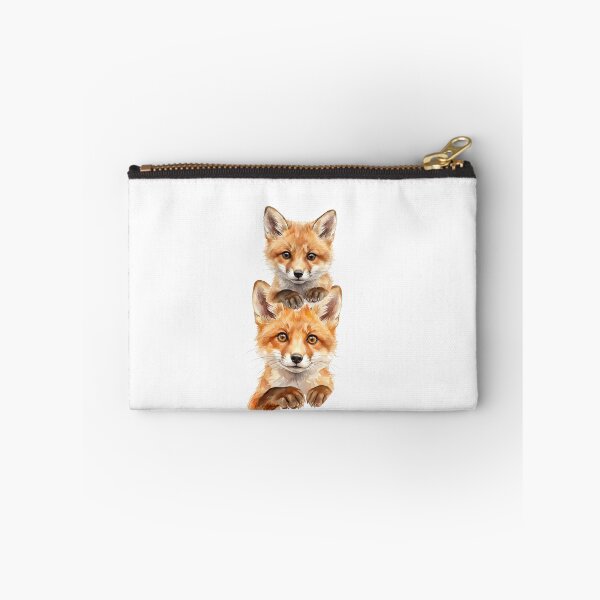 Item preview, Stacked Fox Cubs designed and sold by Roy & Tiffany.