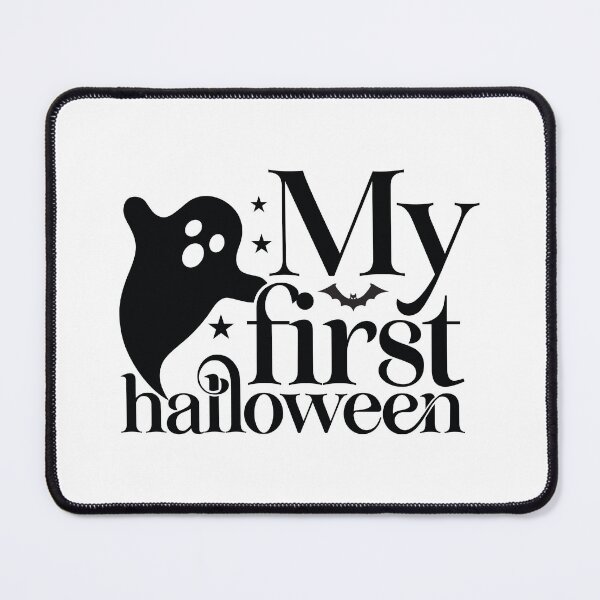 Item preview, My First Halloween - Cute Autumn Halloween Vibes Baby Quote designed and sold by FuzionRaptor.