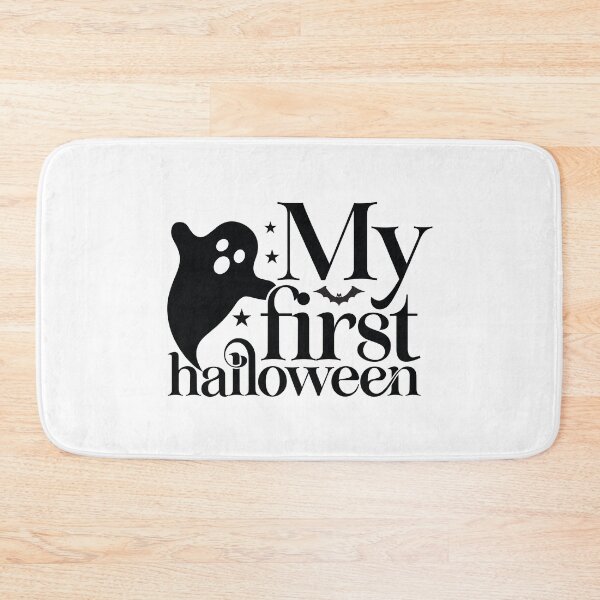 Item preview, My First Halloween - Cute Autumn Halloween Vibes Baby Quote designed and sold by FuzionRaptor.