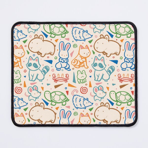 Item preview, Funny Animals Childlike Pattern designed and sold by Tobe Fonseca®.