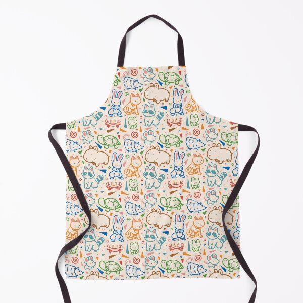 Item preview, Funny Animals Childlike Pattern designed and sold by Tobe Fonseca®.