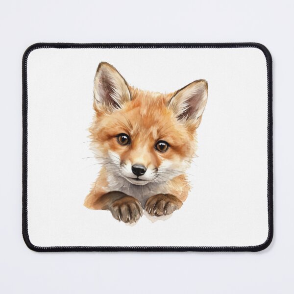 Item preview, Cute Fox Peeking designed and sold by Roy & Tiffany.