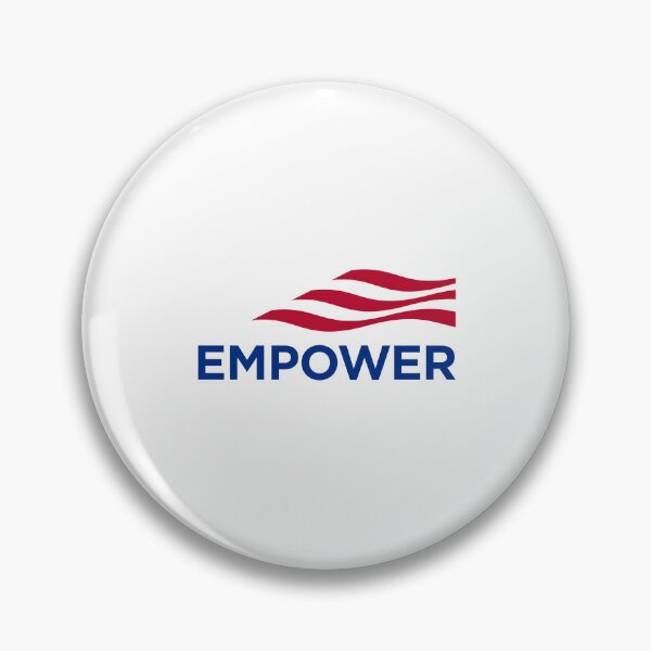 Item preview, Empower Financial Logo Red Wave Blue Text designed and sold by anierladsas.