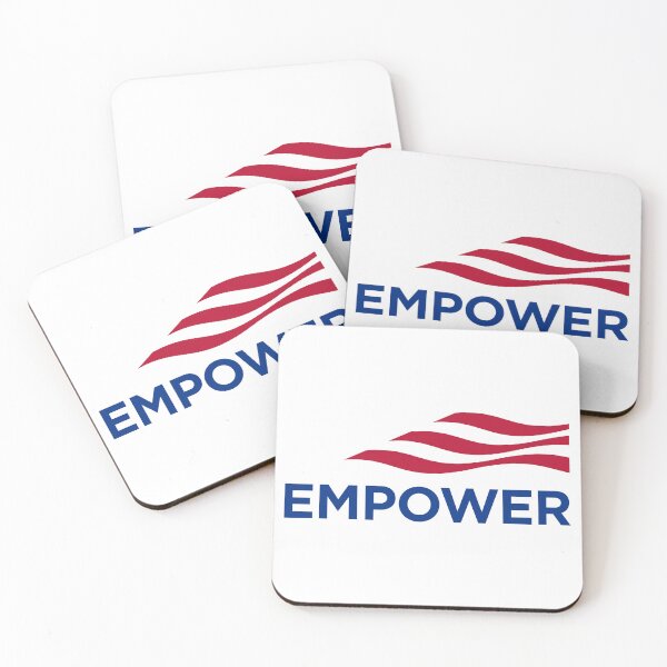 Item preview, Empower Financial Logo Red Wave Blue Text designed and sold by anierladsas.