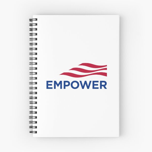 Item preview, Empower Financial Logo Red Wave Blue Text designed and sold by anierladsas.