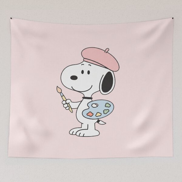 Item preview, Snoopy the painter designed and sold by Oldvan08.