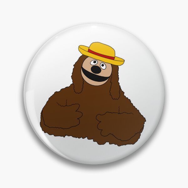 Item preview, The Muppets - Rowlf The Dog In A Straw Hat designed and sold by Animals-by-JB.