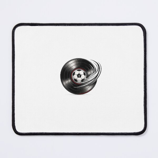 Item preview, Pitch Perfect Vinyl - Minimalist Soccer Football Music Lover Sticker designed and sold by FightStamp.