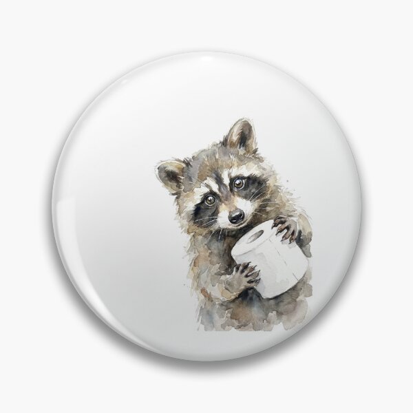 Item preview, Raccoon Toilet Paper designed and sold by Tiffany Roy.