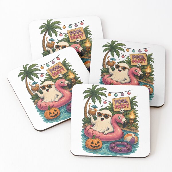 Item preview, Summerween Ghost Pool Party designed and sold by DustyCuriositie.