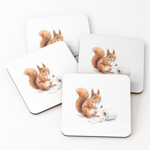 Item preview, Squirrel Toilet Paper designed and sold by Roy & Tiffany.