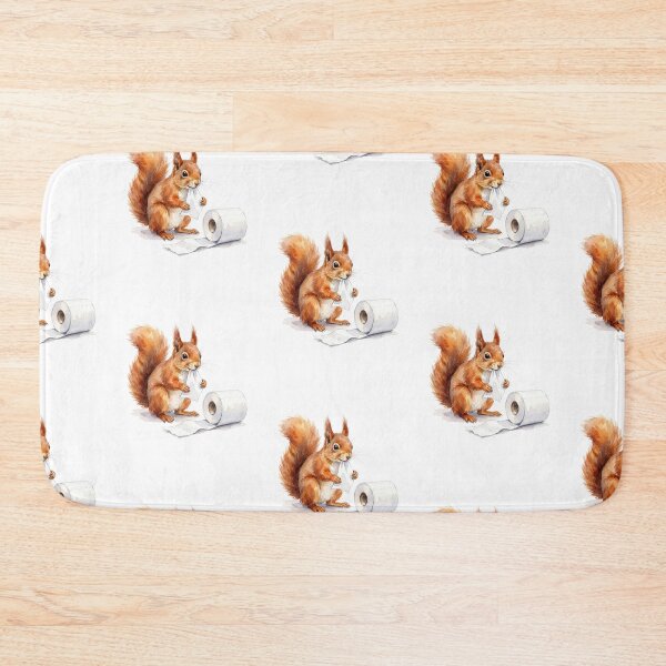Item preview, Squirrel Toilet Paper designed and sold by Tiffany Roy.