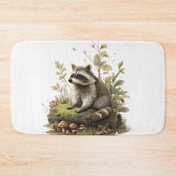 Item preview, Forest Raccoon Woodland Nature Animal Shirt designed and sold by WearTheVibe Store.