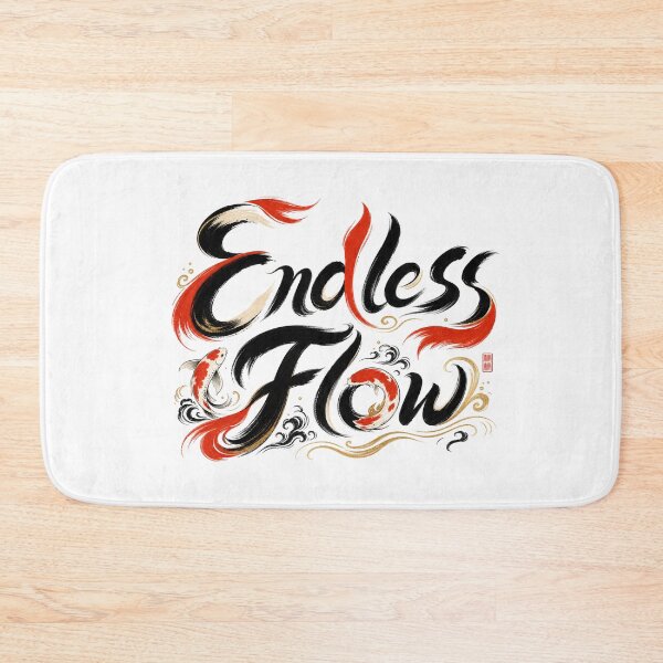 Item preview, Endless River Koi Japanese designed and sold by Radixbarny.