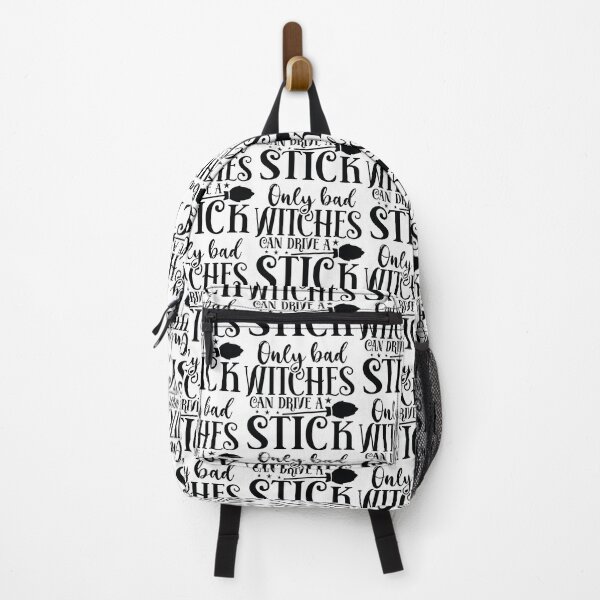 Item preview, Only Bad Witches Can Drive A Stick - Autumn Halloween Vibes Quote designed and sold by FuzionRaptor.