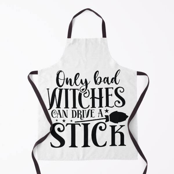 Item preview, Only Bad Witches Can Drive A Stick - Autumn Halloween Vibes Quote designed and sold by FuzionRaptor.