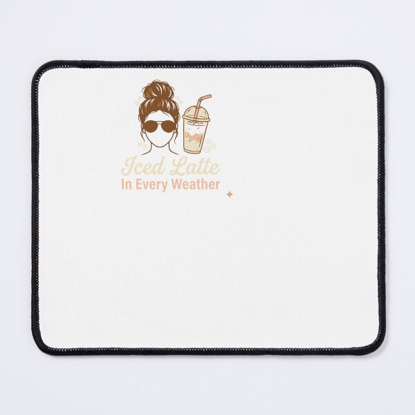 Item preview, Iced Latte In Every Weather - Iced Latte designed and sold by BinAlgoPix.