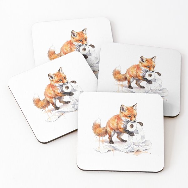 Item preview, Fox Unrolling Tissue designed and sold by Roy & Tiffany.